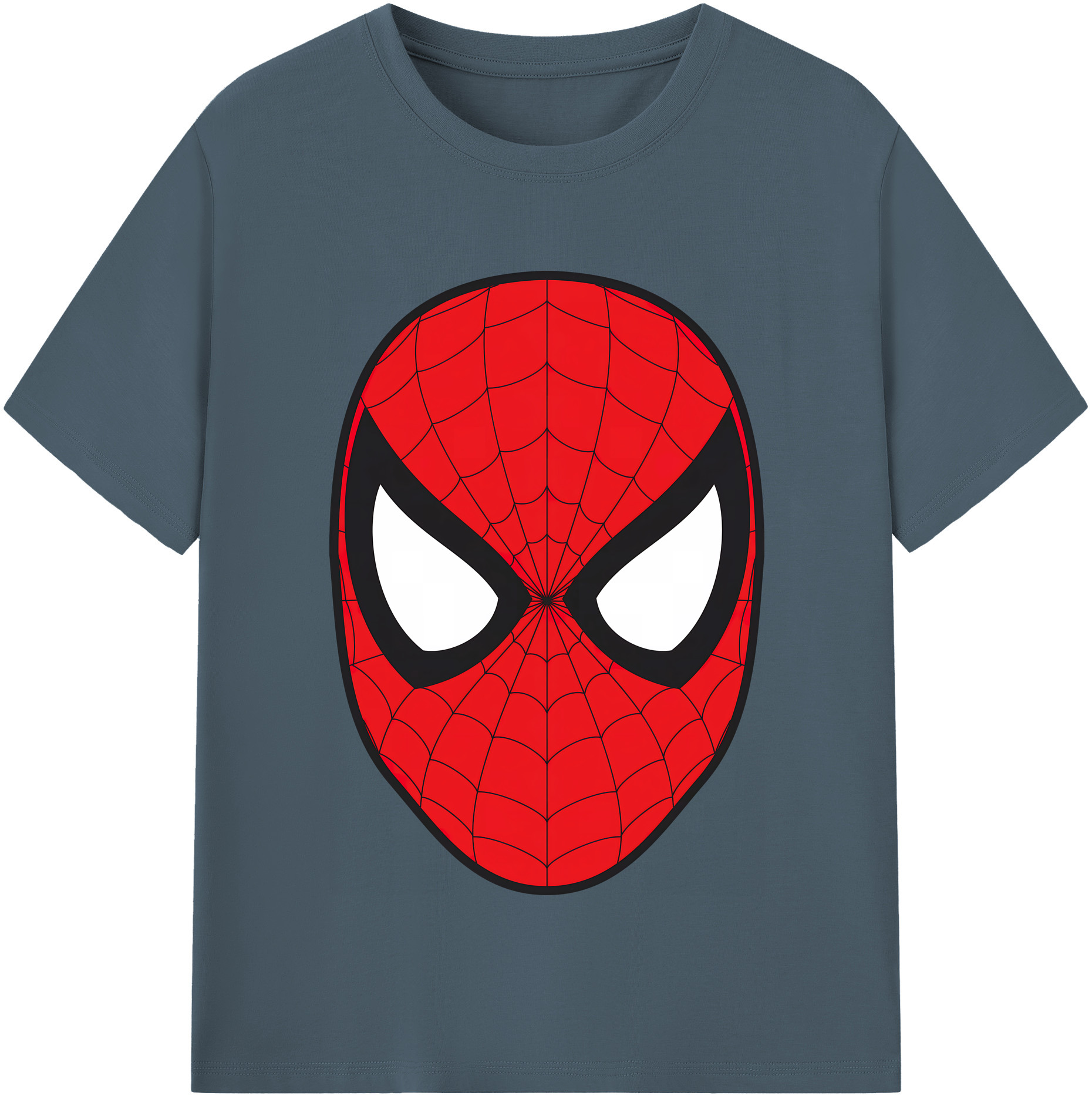 （画像用） Spider Man スパイダーマン 綿100％半袖Tシャツ（フロントプリント）